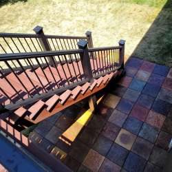 Tuscany medley luxury decking from DekTek Tile
