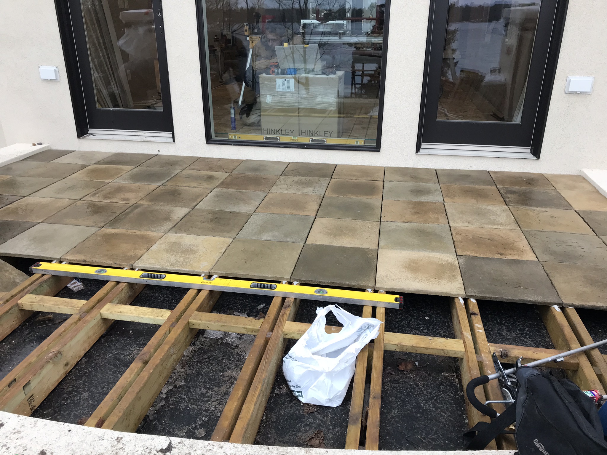DekTek's Concrete Decking Alternative Framing Installation for Roof Decks