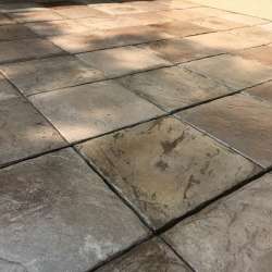 dektek tile oak concrete luxury decking tile