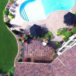 Cocoa Mélange concrete decking