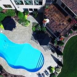 Cocoa Mélange luxury concrete tile decking