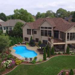 Cocoa Mélange concrete deck tile