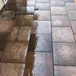 dektektile mocha concrete luxury decking 