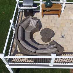 Seashell Album - DekTek Tile's concrete deck tiles in Anoka, MN