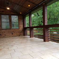 Seashell Album - DekTek Tile's concrete deck tile patio