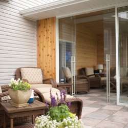 dektek tile oak concrete luxury decking tile