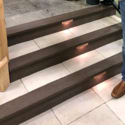 DekTek Stairs with Composite Border