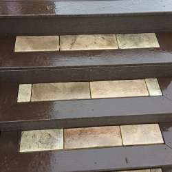 DekTek Stairs with Composite Border