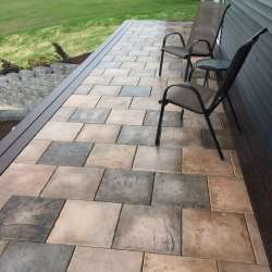 dektektile mocha concrete luxury decking 