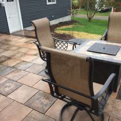 DekTek Tile mocha concrete luxury decking 