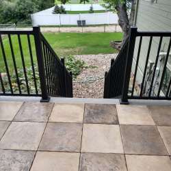 DekTek Tile's luxury mocha concrete decking 