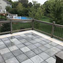 DekTek Tile Custom Colored Concrete Deck Tiles