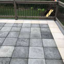 DekTek Tile Custom Colored Concrete Deck Tiles