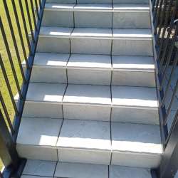 Pearl Gray DekTek Tile Concrete Deck Tiles 