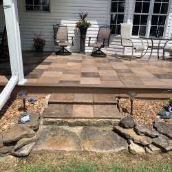 dektektile mocha concrete luxury decking 