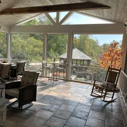 DekTek Tile's Mocha Tile Decking