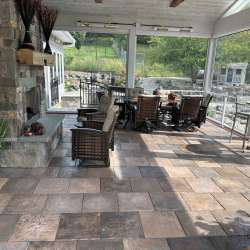 DekTek Tile's Mocha Tile Decking