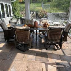 DekTek Tile's Mocha Concrete Tile Decking