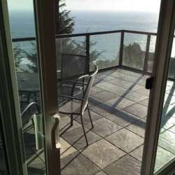 dektek tile luxury cobblestone gray concrete 